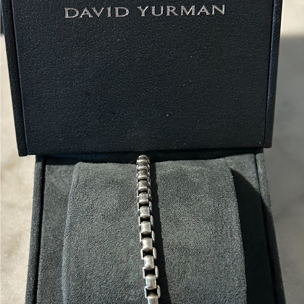 David Yurman Silver Men's Bracelet
